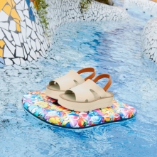 Camper Oruga Sandals Cream - Womens Singapore PHBEQK-041